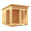 Lela 8 x 8 ft Summerhouse