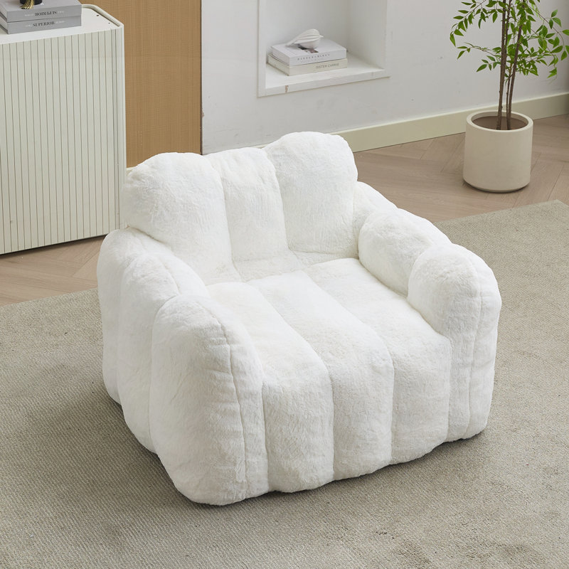 Fauteuil à billes Modern, Blanc