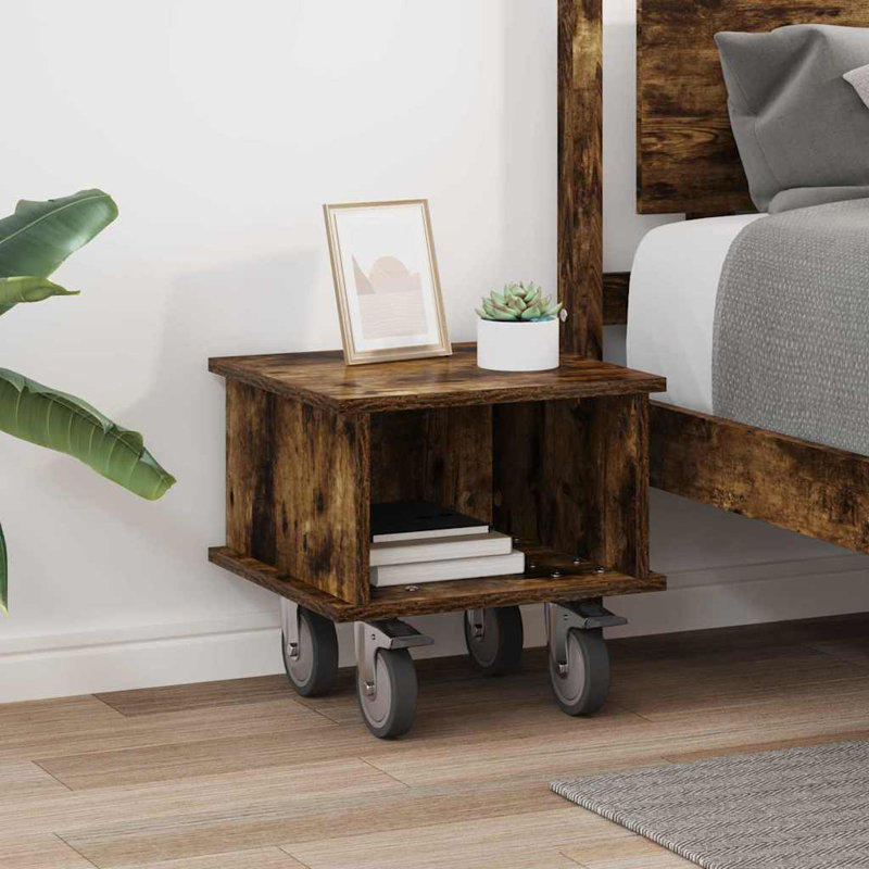 TV Stand for TVs up to 42", Smoked Oak