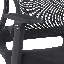 Chaise de bureau en filet à hauteur ajustable avec repose-pieds