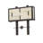 Weaved Idalight Steel Flush Mounted Sconce