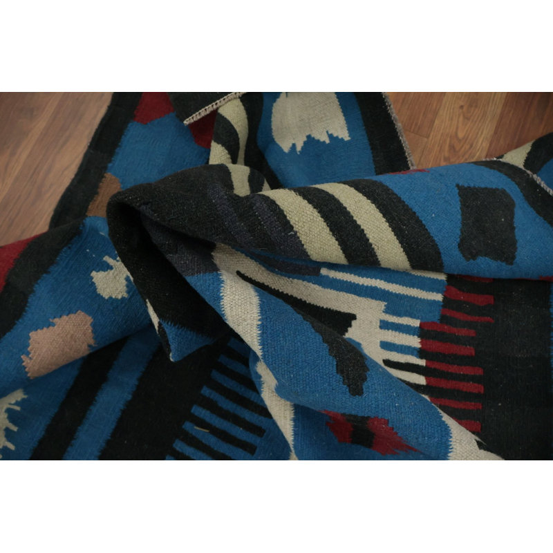 Tapis élégant et audacieux kilim 5 x 10 pour maisons élégantes