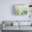 «Wraped Canvas Wall Art» par Julia Purinton «Hydrangea Lane Flowers», art mural pour salon, chambre à coucher ou bureau - 18 x 24-30320768