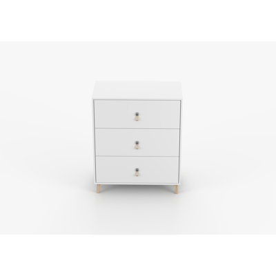 80 cm W Chest of 3 Drawers