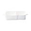 Lastra Handmade Stoneware Divided Serving Dish