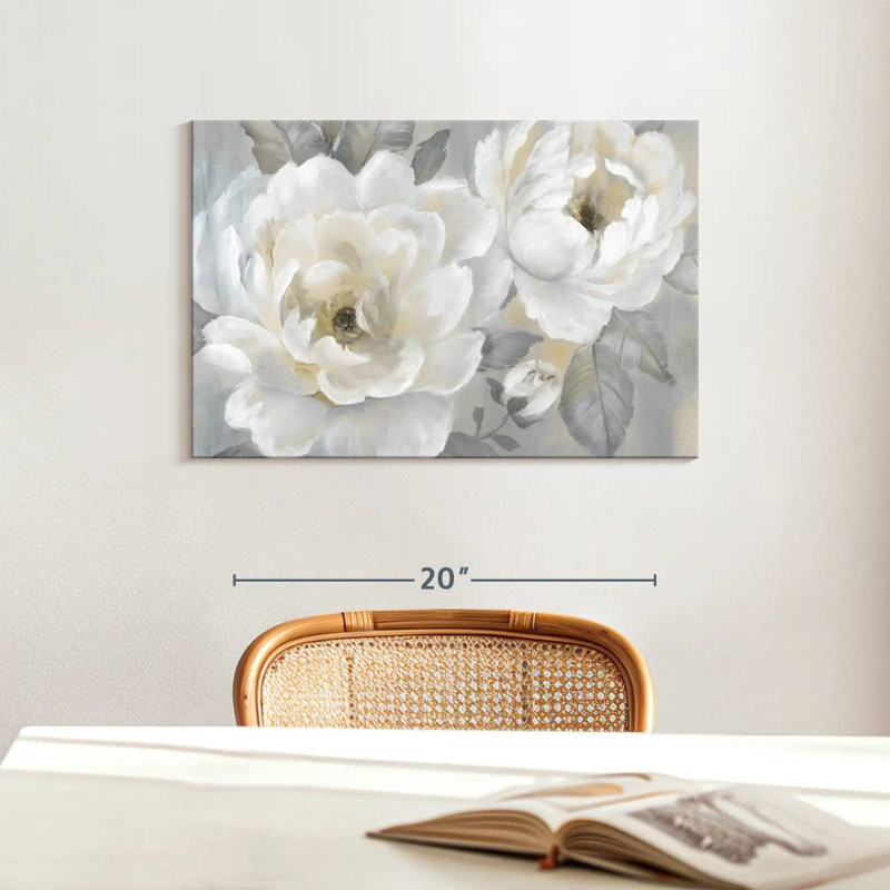 Harnek Perfect Peonies, 16" H x 24" W