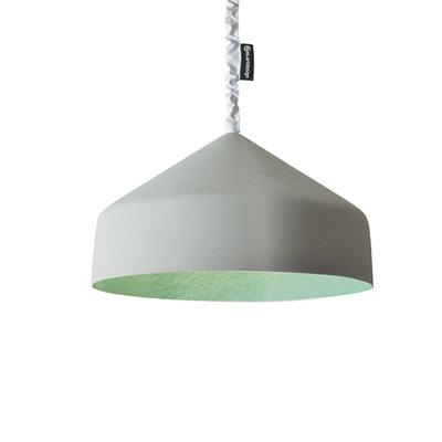 Cyrcus 1 - Light Grey Bowl Pendant