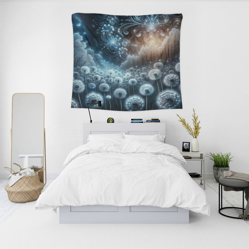 Tapisserie murale, H 80 po x l 68 po x P 0,8 po