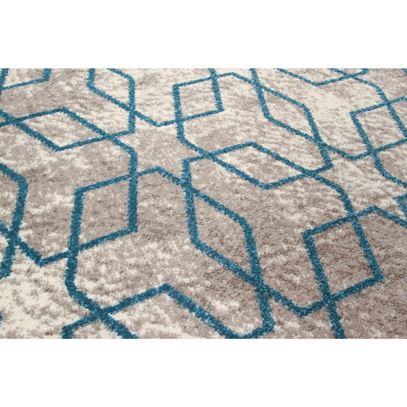Rectangle Geometric Area Rug, Rectangle 200 x 290cm