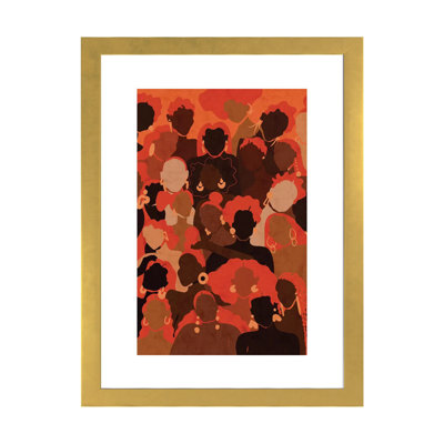 «Fire Femme» par Reyna Noriega - reproduction d'art