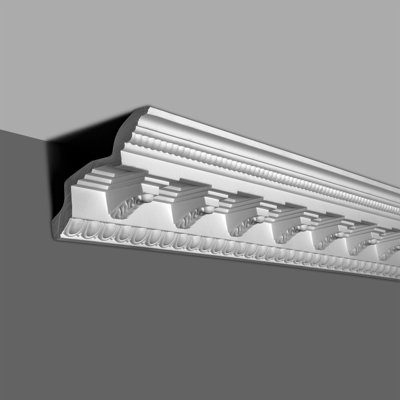 Moulure couronnée décorative en polyuréthane de 5 à 7/8 po x 4 à 15/16 po x 94-1 / 2 po Pro 15-1 / 2 LF