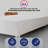15" Premium Velvet Material Box Spring/Bed Frame With Headboard, Durable & Stylish Acrylic Legs-1247096243-1247096223