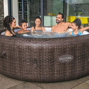Spas: SPA GONFLABLE INTEX GREYWOOD ROND 196 CM