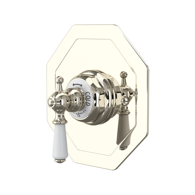 Edwardian™ 3/4" Octagonal Thermostatic Trim Without Volume Control