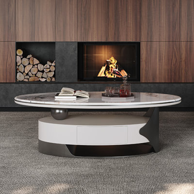 Table de bout ovale