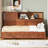Versatile Wooden Daybed with Multiple Functionalities for Relaxation and Organization