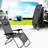 Zero Gravity Patio Adjustable Folding Reclining Chair With Pillow