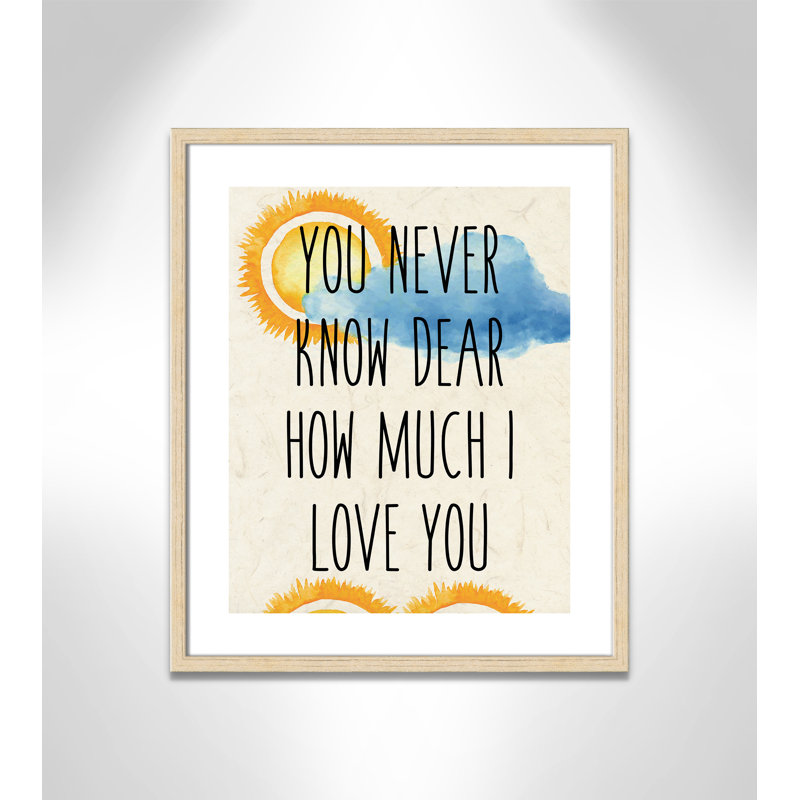 Impression sur papier Sunshine C, H 24,5 po x l 20,5 po x P 1,18 po, Encadré de boîte beige