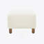 Repose-pieds confortable, blanc-592674492