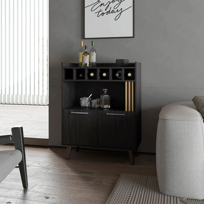 Armoire de bar Wengue