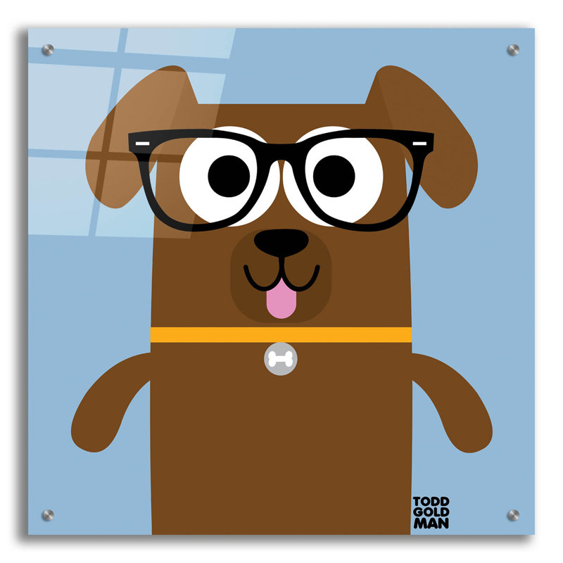 «Bow Wow Labrador» par Todd Art, H 24 po x l 24 po