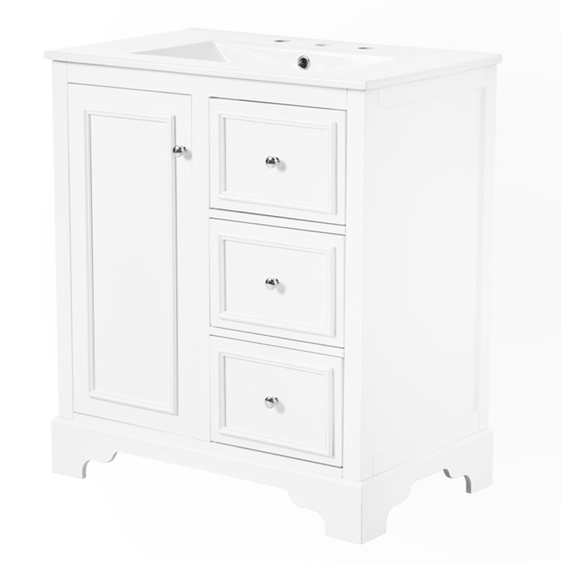 Armoire décorative, Blanc