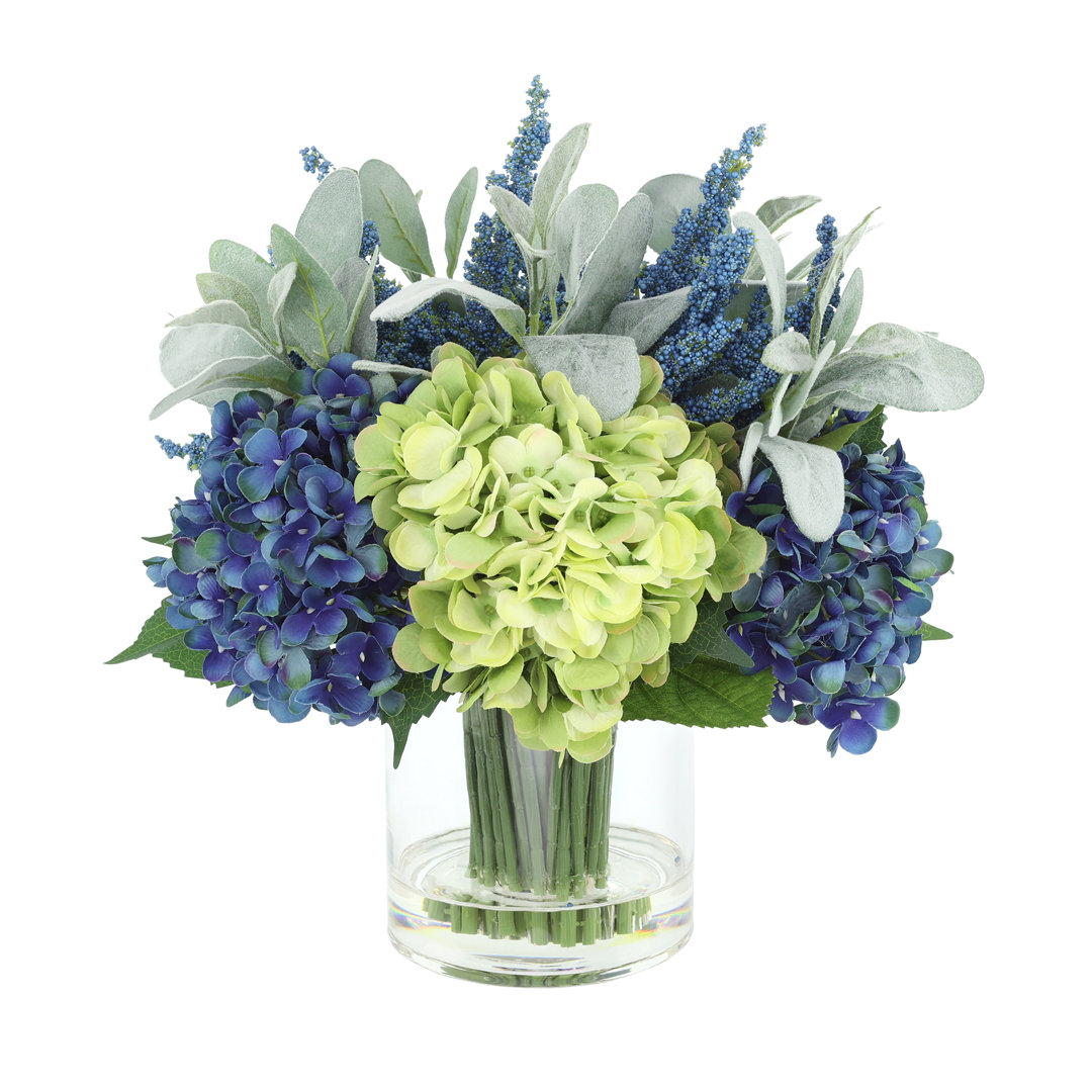 Hydrangea Arrangement in Vase Le Prise™