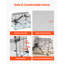 Maison pour petits animaux cage de hamster en fil métallique 22,8 po-1702006684