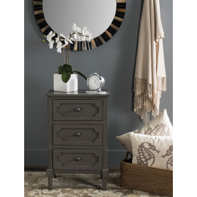 Griffin Solid Wood 3 - Drawer Accent Chest by Alcott Hill