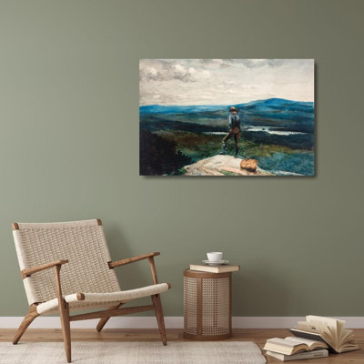 Lark Manor™ Homer, Winslow Gallery Wrapped Canvas Art Titled: The Ranger, Adirondacks