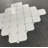 Diamond With Dot Marble Mosaic Tile-113459201