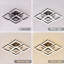 Kommer 5-Light 45cm Unique Square/Rectangle LED Dimmable Flush Mount