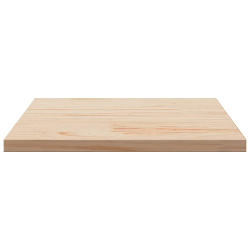 Solid Wood Table Top, 1.7cm H x 50cm W x 50cm D
