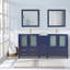  Ensemble de meuble-lavabo double 60 "avec miroir 60"-62326208