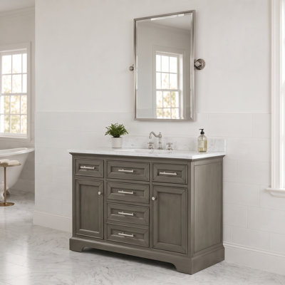 Currahee 48" Single Bathroom Vanity Set