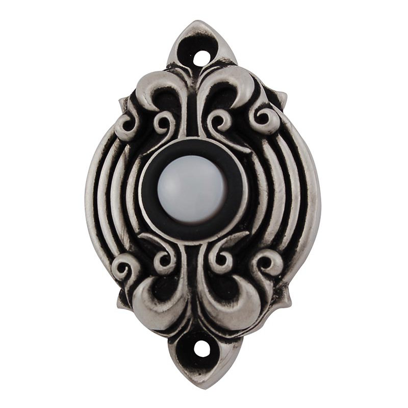 Sforza Push Button, Antique Nickel