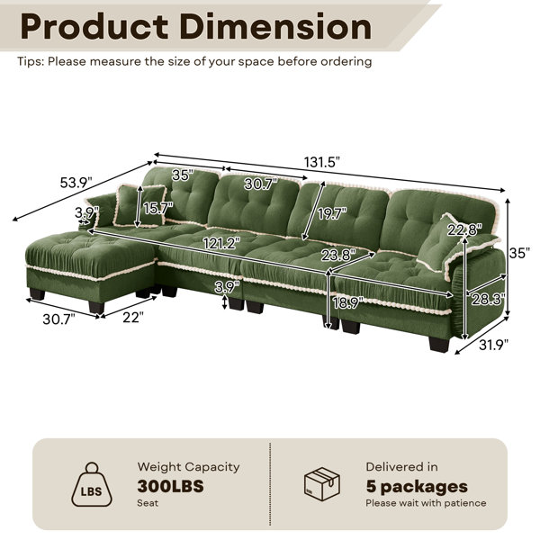 Dimensions du produit