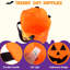 3 seaux de citrouilles d'Halloween, 10 seaux de bonbons DEL