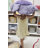 Floor Cushion Purple Poppy