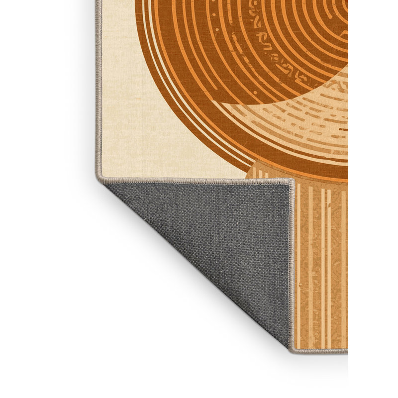 Tapis moelleux moelleux de style Nyack Pho Bowl, 3 X 5