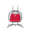 Chaise suspendue en rotin pour 2 personnes-1867021944