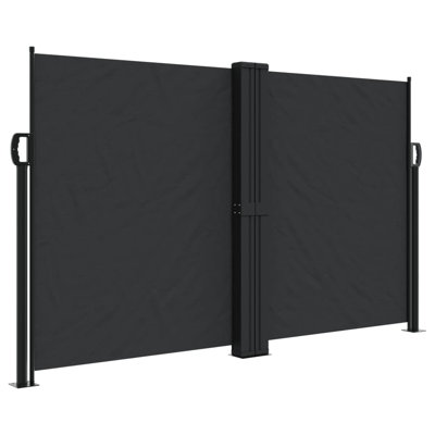 Dakota Fields 600cm W Polyester Cover Motorised Retractable Side Awning