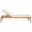 Arwen Outdoor Acacia Wood Chaise Lounge , Cushion Included-284327316