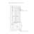 Arjae Hall Tree 33.5'' Wide with Bench-2034235723