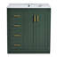 Ensemble de meuble-lavabo 30 po avec lavabo en céramique, armoire de rangement en bois massif, ensemble de meuble-lavabo autoportant avec 3 tiroirs et portes à fermeture douce-1052032784