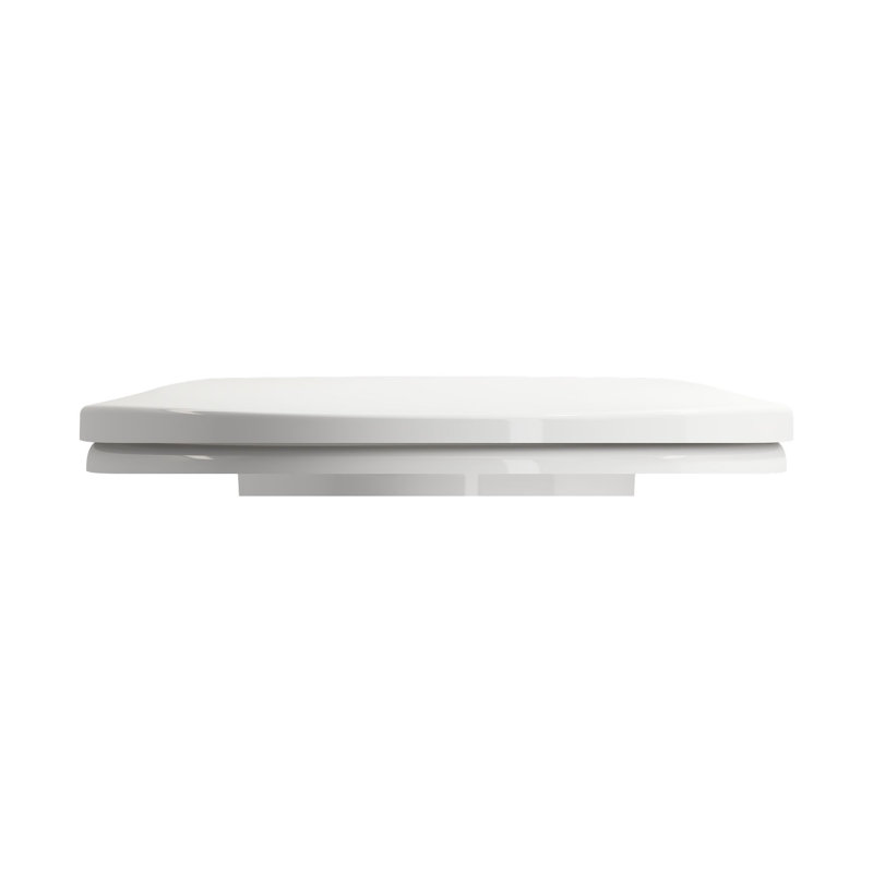 Milano Elongated Toilet Seat, White