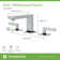 Duro Widespread Two-Handle Bathroom Faucet with Push Pop Drain Assembly