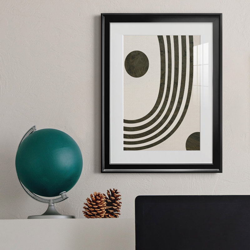 «Tubular Abstract I», reproduction encadrée de qualité supérieure, prête à être accrochée, H 18,5 po x l 24,5 po x P 1,5 po