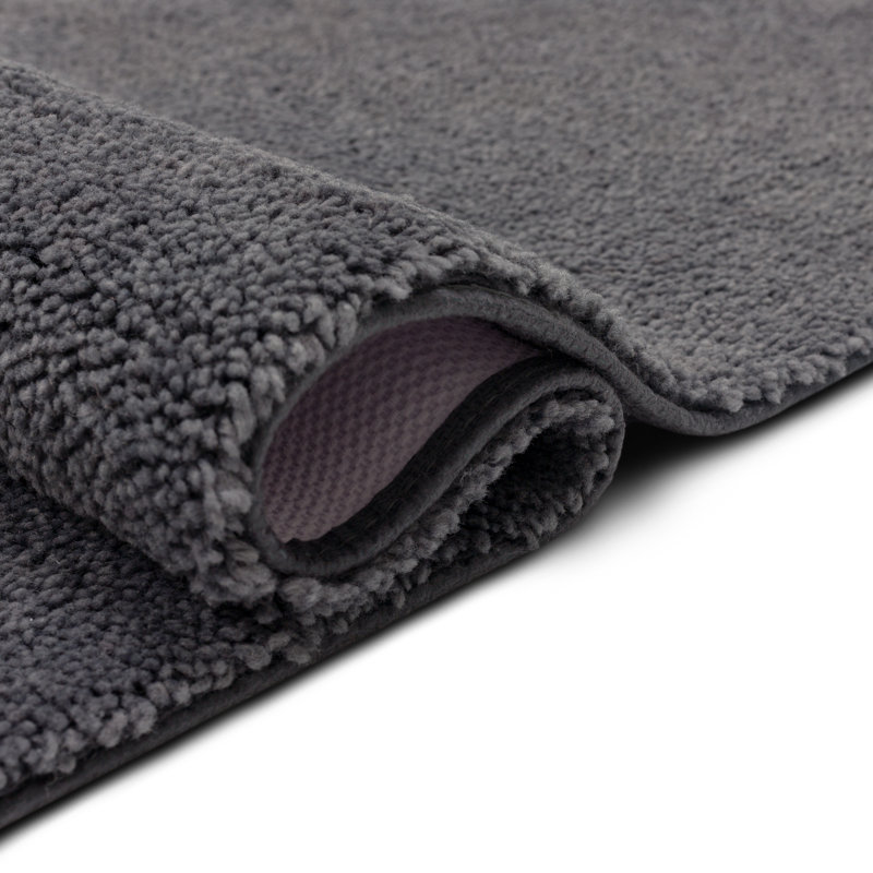 Mccluney Soft Nylon Machine Washable Non- Slip Bath Rug/Mat, Deep Fern, 24" W x 40" L