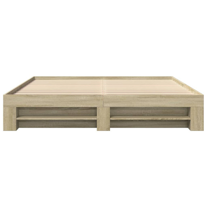 Storage Bed, Sonoma Oak, Super King (6')